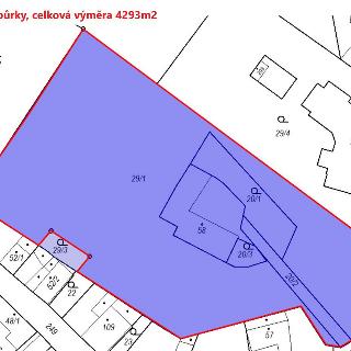 Prodej stavební parcely 4 293 m² Litovel