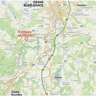Prodej stavební parcely 1400 m&sup2; Vrábče