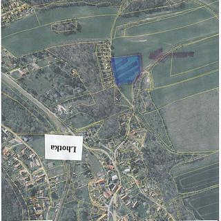 Prodej zemědělské půdy 7121 m&sup2; Lhotka