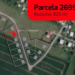 Prodej stavební parcely 825 m&sup2; Želechovice nad Dřevnicí