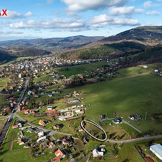 Prodej stavební parcely 1375 m&sup2; Dolní Bečva