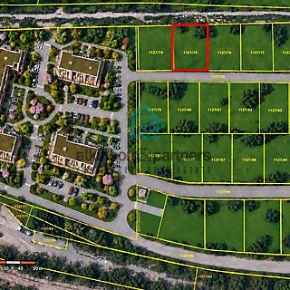 Prodej stavební parcely 1016 m&sup2; Hluboká nad Vltavou
