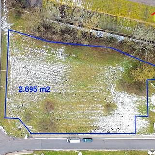 Prodej stavební parcely 2695 m&sup2; Rohoznice