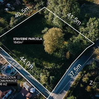 Prodej stavební parcely 1906 m² Nové Město nad Metují