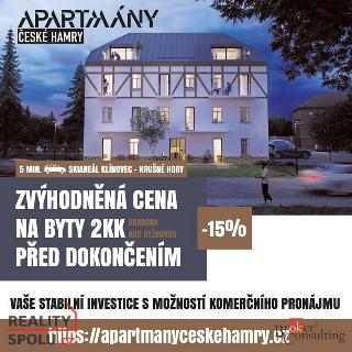 Prodej bytu 2+kk 44 m² Vejprty, 