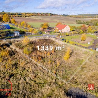 Prodej stavební parcely 1339 m² Pičín