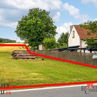 Prodej stavební parcely 1488 m&sup2; Krhov