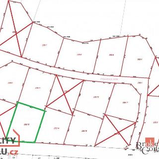 Prodej stavební parcely 878 m² Hlubočec, 