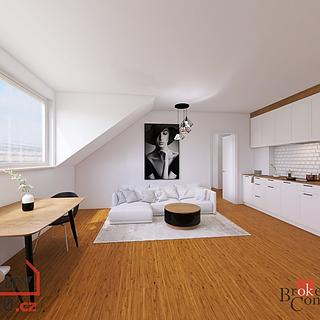 Prodej bytu 2+kk 53 m&sup2; Praha