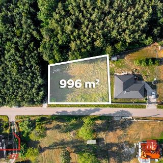 Prodej stavební parcely 996 m² Bukovany, 