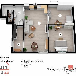 Prodej bytu 3+kk 95 m² Beroun, Na Ovčíně