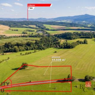 Prodej zemědělské půdy 11539 m&sup2; Chrastava