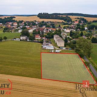 Prodej stavební parcely 4988 m&sup2; Meclov