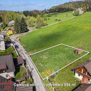 Prodej stavební parcely 954 m² Liberec