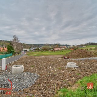 Prodej stavební parcely 1414 m² Dubno