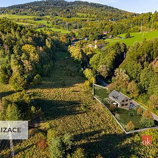 Prodej stavební parcely 3543 m&sup2; Hodkovice nad Mohelkou