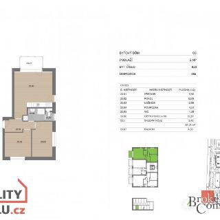 Pronájem bytu 3+kk 66 m² Hořovice, Kopřivová