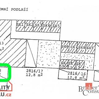 Prodej garáže 13 m² Opava, Krnovská