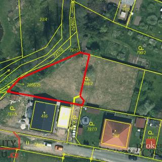 Prodej stavební parcely 572 m² Vstiš, 