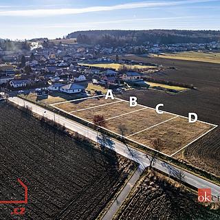 Prodej stavební parcely 1173 m&sup2; Újezd