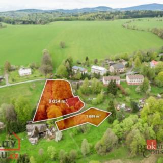 Prodej stavební parcely 4 143 m² Liberk, 