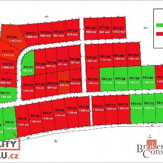 Prodej stavební parcely 920 m² Hory, 