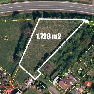 Prodej stavební parcely 1 728 m² Horní Benešov, Nerudova