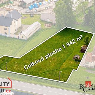 Prodej stavební parcely 1942 m&sup2; Jablonné v Podještědí