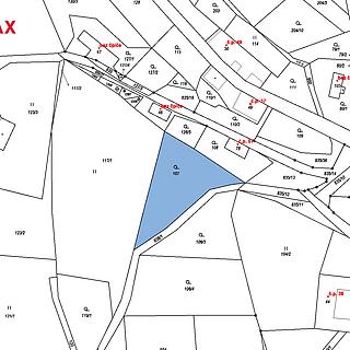Prodej stavební parcely 1226 m&sup2; Anenská Studánka