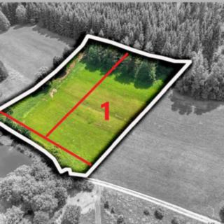 Prodej stavební parcely 3672 m&sup2; Červená Voda