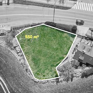 Prodej stavební parcely 550 m&sup2; Hradec Králové