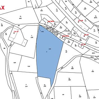 Prodej stavební parcely 4273 m&sup2; Anenská Studánka