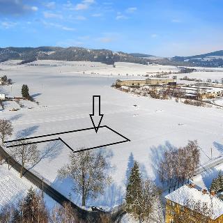 Prodej stavební parcely 1 217 m² Štíty