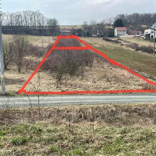 Prodej stavební parcely 1 379 m² Radostice, Hlavní