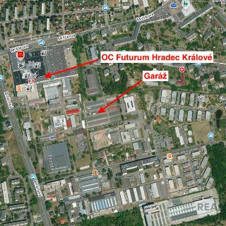 Pronájem garáže 16 m² Hradec Králové, Čajkovského