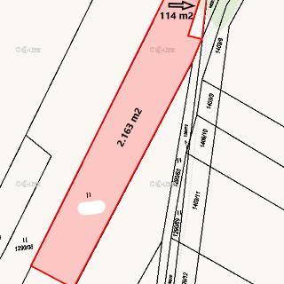 Prodej stavební parcely 2 163 m² Zbraslav, 