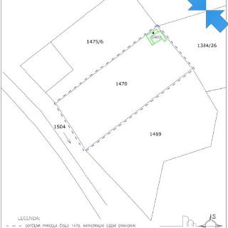 Prodej stavební parcely 1 431 m² Drahonín