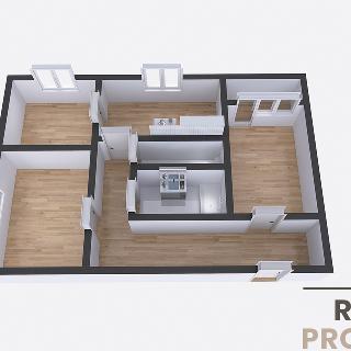 Prodej bytu 3+1 65 m² Hodonín, Lesní