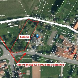 Prodej stavební parcely 1585 m² Střemošice