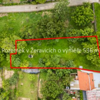 Prodej stavební parcely 536 m&sup2; Žeravice