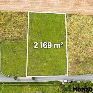 Prodej stavební parcely 2169 m&sup2; Jesenice