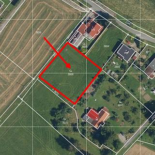 Prodej stavební parcely 1676 m&sup2; Ropice