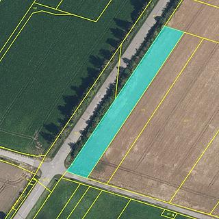 Prodej zemědělské půdy 2481 m&sup2; Hněvčeves