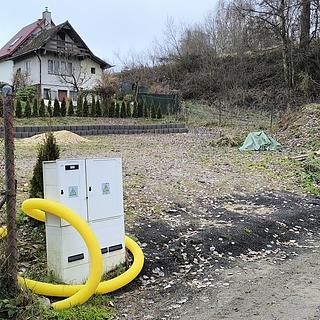 Prodej stavební parcely 417 m² Pomezí nad Ohří