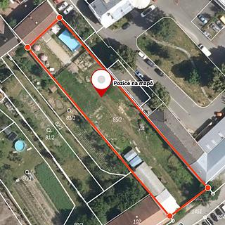 Prodej stavební parcely 2052 m&sup2; Olomouc