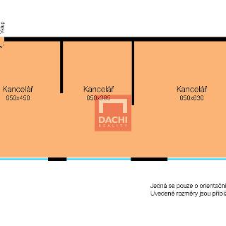 Pronájem kanceláře 97 m² Olomouc