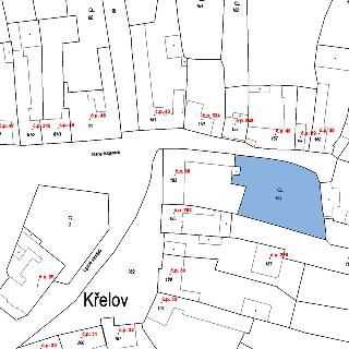 Prodej stavební parcely 1 202 m² Křelov-Břuchotín, Lipové náměstí