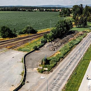 Prodej komerčního pozemku 1842 m² Litovel