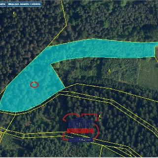 Prodej lesa 8 772 m² Český Dub, 