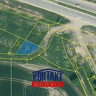 Prodej zemědělské půdy 3670 m&sup2; Hluboká nad Vltavou